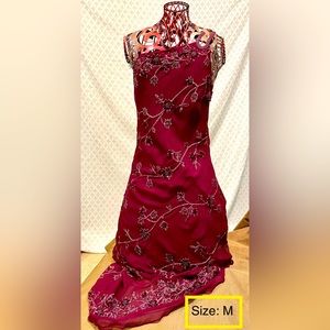 Women's beaded dress- size medium